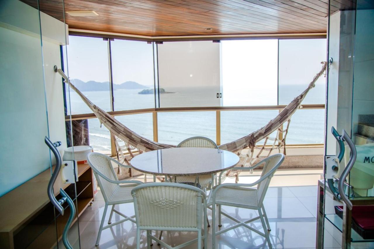 Apto Frente Mar Bal Camboriu Pe Na Areia Fantastica E Encantadora Vista Mar Balneário Camboriú 外观 照片